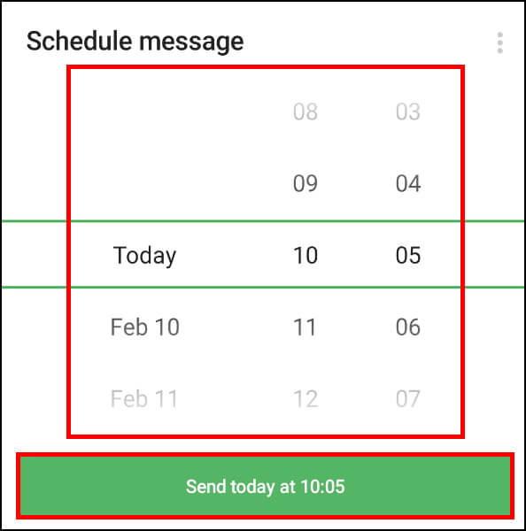 הגדרת תאריך ושעה לשליחת הודעה בטלגרם
