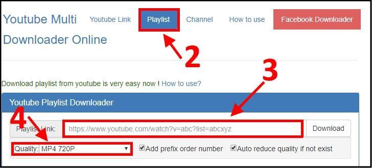 how to download full playlist from youtube online free