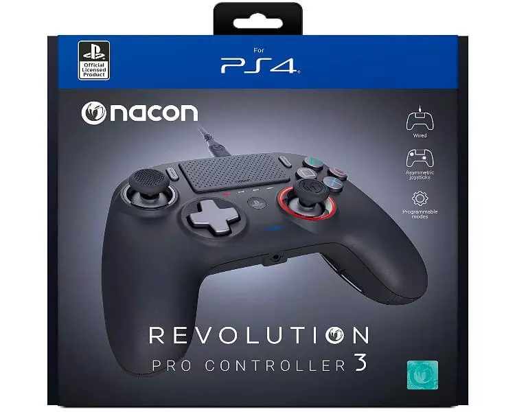 האריזה של בקר המשחקים החוטי Nacon Revolution Pro Controller 3