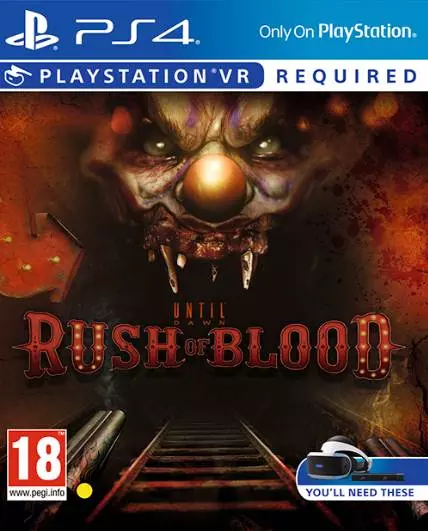 המשחק Until Dawn: Rush of Blood לפלייסטיישן 4