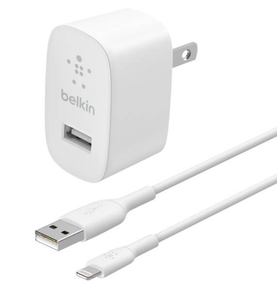 מטען לאייפון Belkin Boost Charge 12W