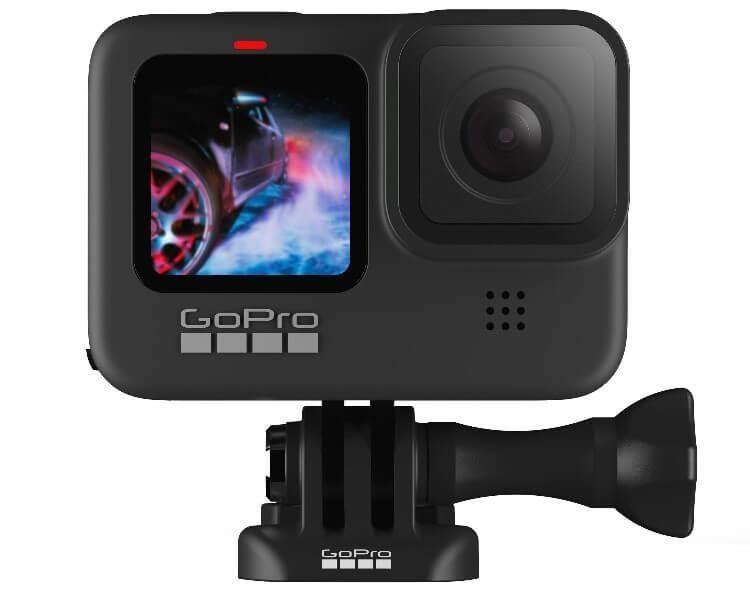 מצלמת אקשן מומלצת לספורט אקסטרים GoPro HERO9 Black Edition