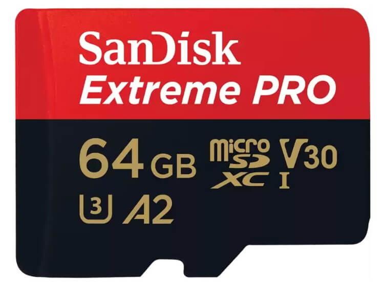 כרטיס זיכרון מומלץ לצילום וידאו באיכות 4K בסמארטפונים SanDisk Extreme PRO